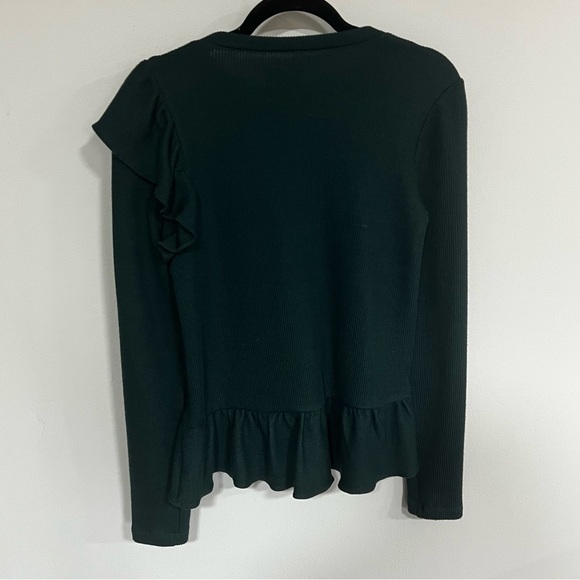 Saylor Kora Ruffle Ribbed Pullover Sweater - Picture 8 of 11